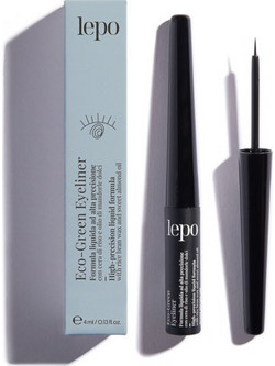 Lepo Eco-Green Black Πινέλο Eyeliner 4ml