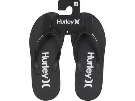 Hurley Ανδρικές Σαγιονάρες Μαύρες 222339-40