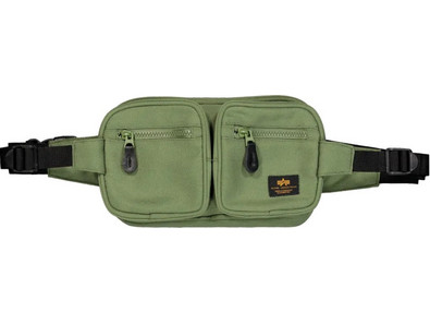Alpha Industries Label Τσαντάκι Μέσης Χακί 156943-01