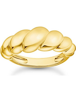 Thomas Sabo Γυναικείο Δαχτυλίδι Xρυσό TR2494-413-39-