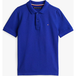 Tommy Hilfiger Παιδικό Polo Κοντομάνικο Μωβ Royal Blue KB0KB09103-D03