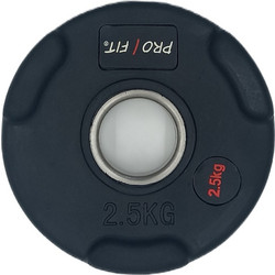 ProFit Σετ Δίσκοι Ολυμπιακού Τύπου Rubber Cover 2x2.5kg Φ50mm 000502