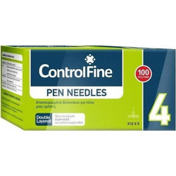 ControlBios ControlFine Βελόνες Ινσουλίνης 32G 4mm 100τμχ