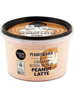 Natura Siberica Organic Shop Peanut Latte Creamy Scrub Σώματος 250ml