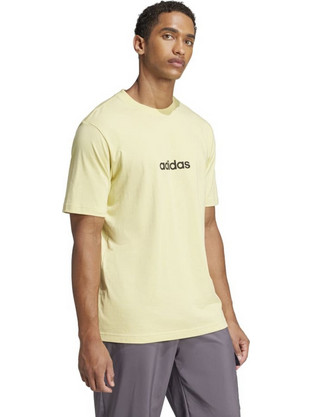 Adidas Essentials Linear Single Jesrey Κίτρινο JE9003