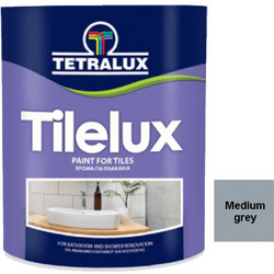 Tetralux Tilelux Χρώμα Πλακιδίων Μεσαίο Γκρι 0.75lt