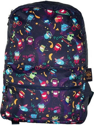 Hama 185671 ΗΑ ΗΑ ΗΑ LIVE Backpack Laptop 15.6" Purple Multicolor