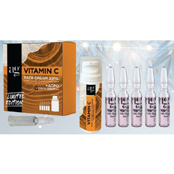 AG Pharm Vitamin C Face Cream 30ml + Youth Serum 5x2ml