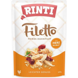 Rinti Filetto Adult with Chicken & Chicken Hearts 100gr