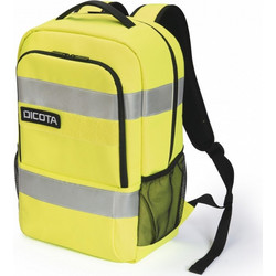 Dicota Hi-Vis Base Αδιάβροχο Backpack Laptop 15.6" Yellow