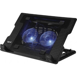 Iggual IGG319369 Cooling Pad Laptop έως 17" με 2 Ανεμιστήρες & Φωτισμό
