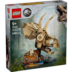 Lego Jurassic World Dinosaur Fossils: Triceratops Skull για 9+ Ετών 76969