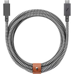Native Union Belt Pro Braided USB-C to USB-C 100W 2.4m Black 4895200436379