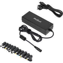 Rebel KOM0939-120 Φορτιστής Laptop 120W 19.5V 4.86A με Αποσπώμενο Καλώδιο Τροφοδοσίας με Σετ Βυσμάτων