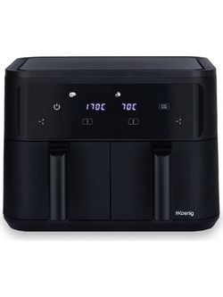 H.Koenig FRY900 Air Fryer 9lt με Διπλό Κάδο