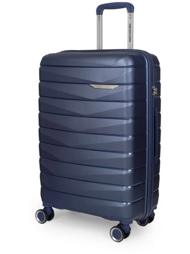 Newcom N1597/60 Βαλίτσα Μεσαία 66x43x27cm με 4 Ρόδες Μπλε