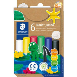 Staedtler Jumbo Σετ Πλαστελίνη 6 Χρωμάτων