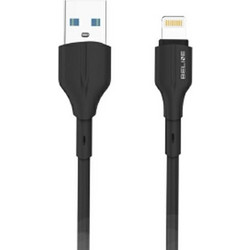 Beline USB-A to Lightning Cable 25W 1m Black 5906849662766