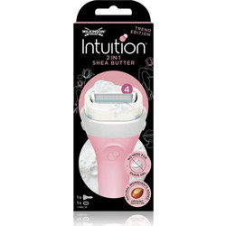 Wilkinson Sword Intuition Shea Butter Γυναικείο Ξυραφάκι με Ανταλλακτικές Κεφαλές με 4 Λεπίδες & Λιπαντική Ταινία 1τμχ