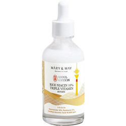 Mary & May Rice Niacin 10% Triple Vitamin Serum Προσώπου για Λάμψη με Βιταμίνη C Βιταμίνη E & Νιασιναμίδη 80ml