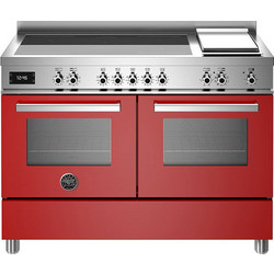 Bertazzoni PRO125I2EROT Κουζίνα Ηλεκτρική με Εστίες Αερίου & Ρεύματος 119.5cm
