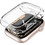 Spigen Ultra Hybrid Θήκη Σιλικόνης με Προστασία Οθόνης για Apple Watch 7 / 8 / 9 41mm Διαφανής