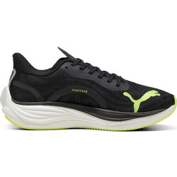 Puma Velocity Nitro 3 Ανδρικά Αθλητικά Παπούτσια για Τρέξιμο Μαύρα Lime 377748-18