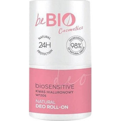 BeBio bioSensitive Φυσικό Γυναικείο Αποσμητικό Roll On 24h Χωρίς Αλουμίνιο 50ml