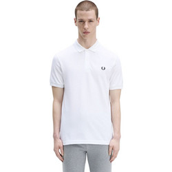 Fred Perry Ανδρική Μπλούζα Polo Κοντομάνικη Λευκή M6000-Y45