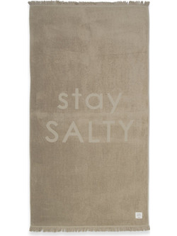 Nef-Nef Stay Salty Πετσέτα Θαλάσσης Μπεζ 90x170cm 030590