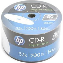 HP HPCDP50 Εγγράψιμα CD-R 52x 700MB 50τμχ