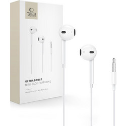 Tech-Protect Ultraboost Handsfree Earbud 3.5mm White