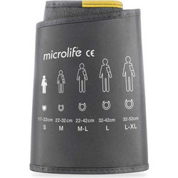 Microlife Περιχειρίδα Πιεσομέτρου Ενηλίκων Small 17-22cm Μαύρη
