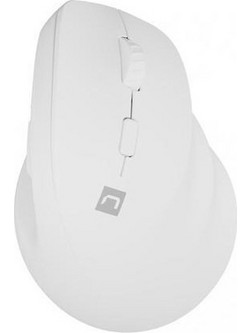 Natec Crake 2 Ασύρματο Bluetooth Ποντίκι Vertical White