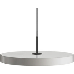 Umage Asteria Plus Medium Κρεμαστό Φωτιστικό Οροφής Μονόφωτο LED με Θερμό Λευκό Φως Μαύρο 2566C4173