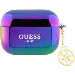 Guess 4G Charm Logo Collection Θήκη Σιλικόνης για Apple AirPods Pro 1 Πολύχρωμη