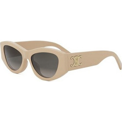 Celine CL40308U B55 Γυναικεία Γυαλιά Ηλίου Cat Eye Κοκάλινα Μπεζ με Μαύρο Φακό