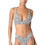 Michael Kors Bikini Top Τριγωνάκι Animal Print Λευκό MM54113-100