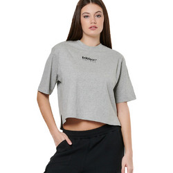 Body Action Γυναικείο Αθλητικό Crop Top Ανθρακί 051520