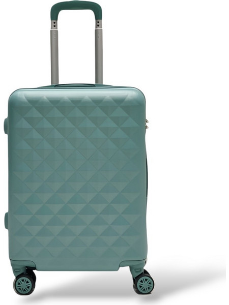Playbags Collection PS067C Βαλίτσα Καμπίνας 55x40x20cm με 4 Ρόδες Βεραμάν