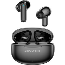Awei T71 Ακουστικά Bluetooth In Ear Ανθεκτικά στο Νερό Black