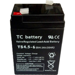 TC Battery TS4.5-6 Μπαταρία VRLA 6V 4.5Ah
