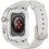 WiWu Rambo Θήκη Σιλικόνης με Λουράκι για Apple Watch 7 / 8 / 9 44 / 45mm Λευκή