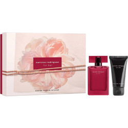 Narciso Rodriguez For Her Intense Eau de Parfum 50ml + Body Lotion 50ml