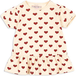 Konges Slojd Παιδικό T-Shirt Κοντομάνικο Μπεζ Κόκκινο KS102548