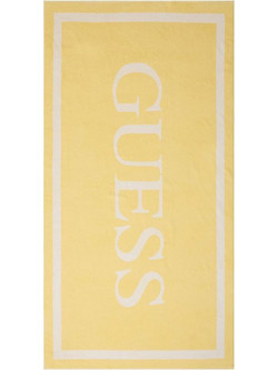 Guess Lux Πετσέτα Θαλάσσης Κίτρινη 100x180cm E5GZ13SG00P-A20C