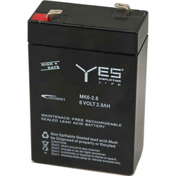Yes MK6-2.8 Μπαταρία VRLA-AGM 6V 2.8Ah