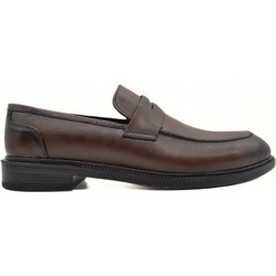 Hawkins Ανδρικά Μοκασίνια Loafers Σοκολατί C-060