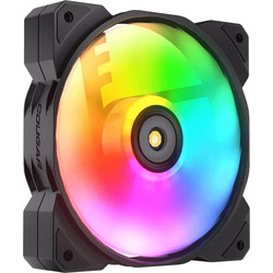 Cougar MHP 120 Case Fan 120mm ARGB με Σύνδεση 4-Pin PWM 3τμχ Black