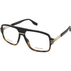 Marc Jacobs MARC844 W4A Ανδρικός Σκελετός Γυαλιών Οράσεως Κοκάλινος Μαύρος Καφέ